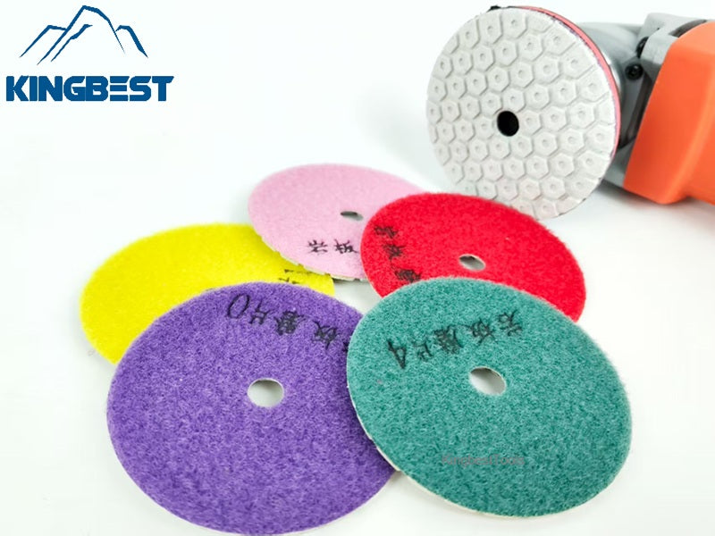 Dry Polishing Pads For Porcelain/Backer for free 80mm