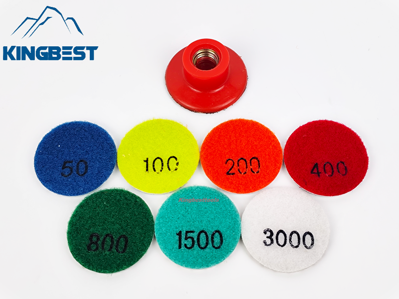2 inch Wet Polishing Pads/Sandpapers ~~Backer for free