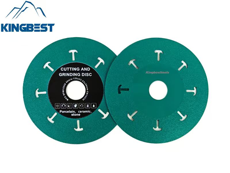 T-Type Design Grinding Disc Cutting Blades For Ceramic and Porcelain 22.23mm