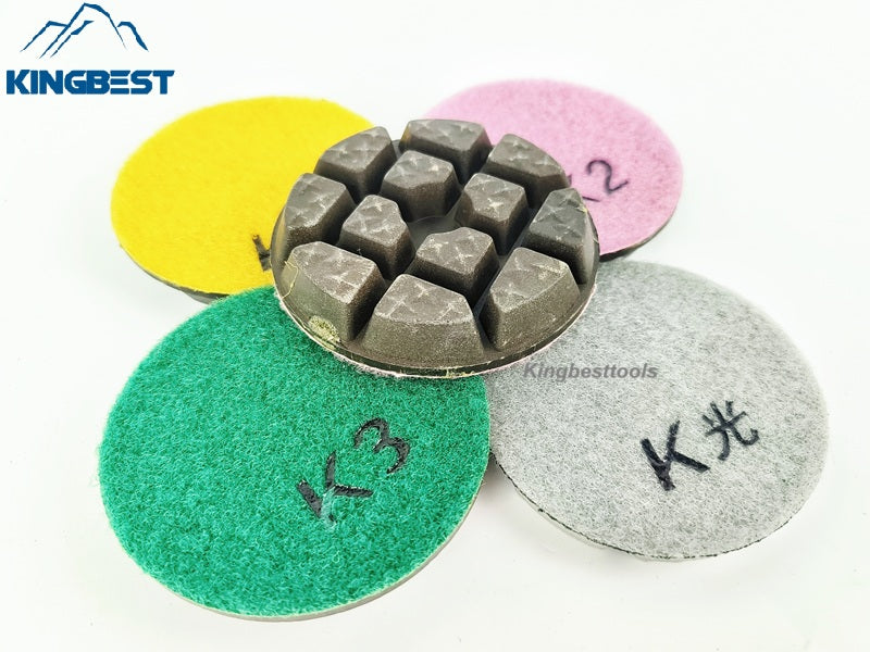 4 Steps Dry Grinding Discs For Concrete Floor 80mm