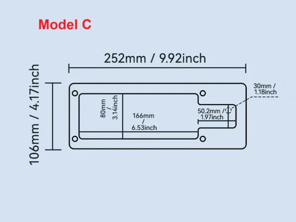Hot Selling!! Thickened Aluminum Alloy Mold for Wire Box and Switch Socket Free Shipping A01
