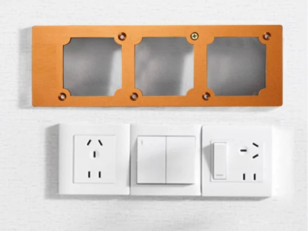 Hot Selling!! Thickened Aluminum Alloy Mold for Wire Box and Switch Socket Free Shipping A01