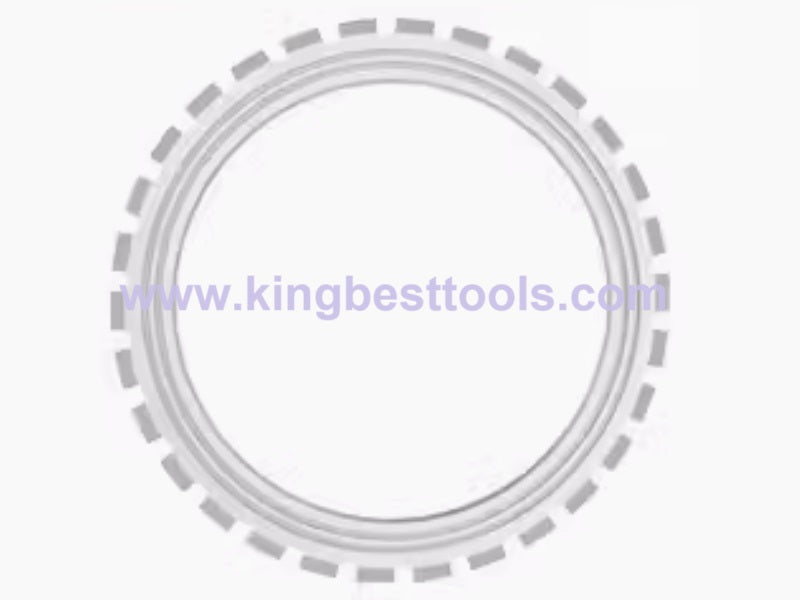 High Power High Frequency Brushless Concrete Circular Saw Cutting Machine Ring Saw Machine Free Shipping A01