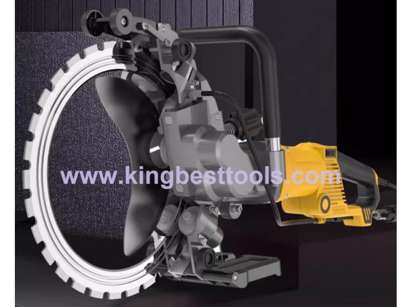 High Power High Frequency Brushless Concrete Circular Saw Cutting Machine Ring Saw Machine Free Shipping A01