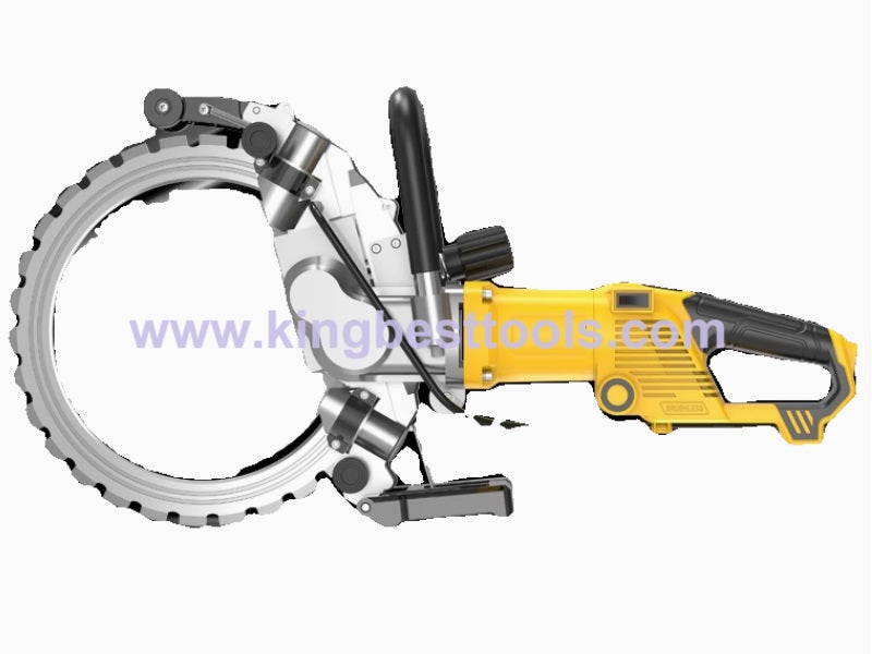 High Power High Frequency Brushless Concrete Circular Saw Cutting Machine Ring Saw Machine Free Shipping A01