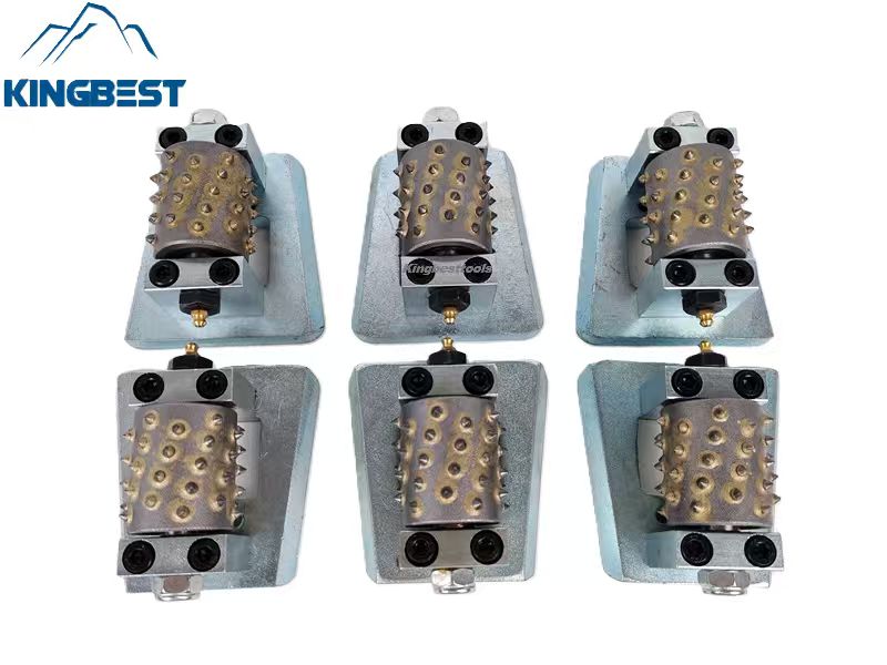 Bush Hammer Rollers with Frankfurt