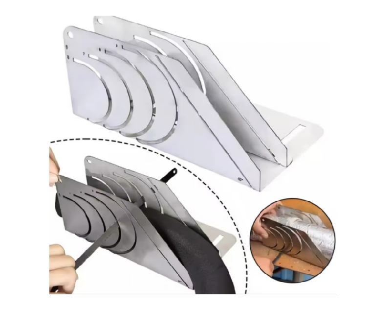 Pipe Rubber Foam Insulation Cutter Stainless Steel Auxiliary Tool-Free Shipping