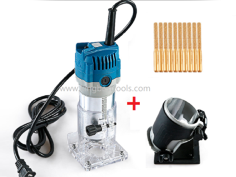 Splicer Trimming Machine + 10 Bits + Base = Free Shipping