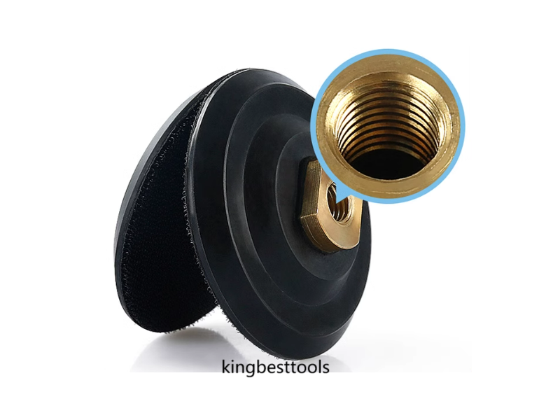 Concrete Grinding Machine Rubber Bone Grinding Backer Polishing Pad Adapter polishing Pad Adapter