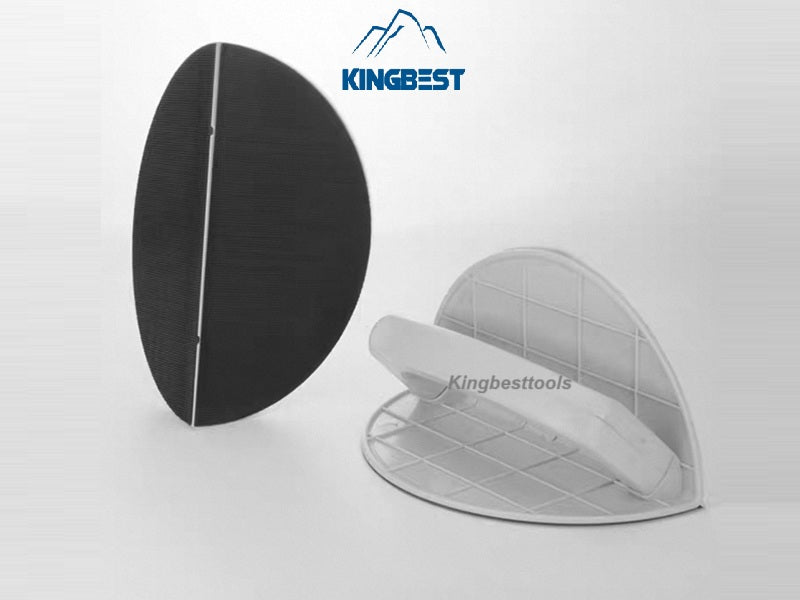 Multifunctional Semi-Circular Angle Sanding Sandpaper Tool with Sandpaper free shipping
