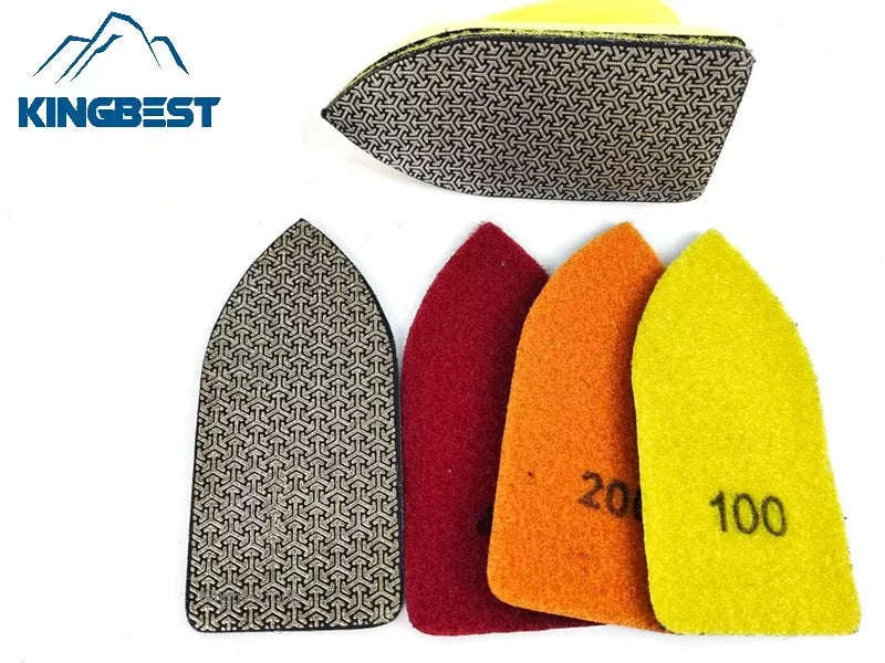Electroplated Diamond Polishing Pads With Handle--Handle for free