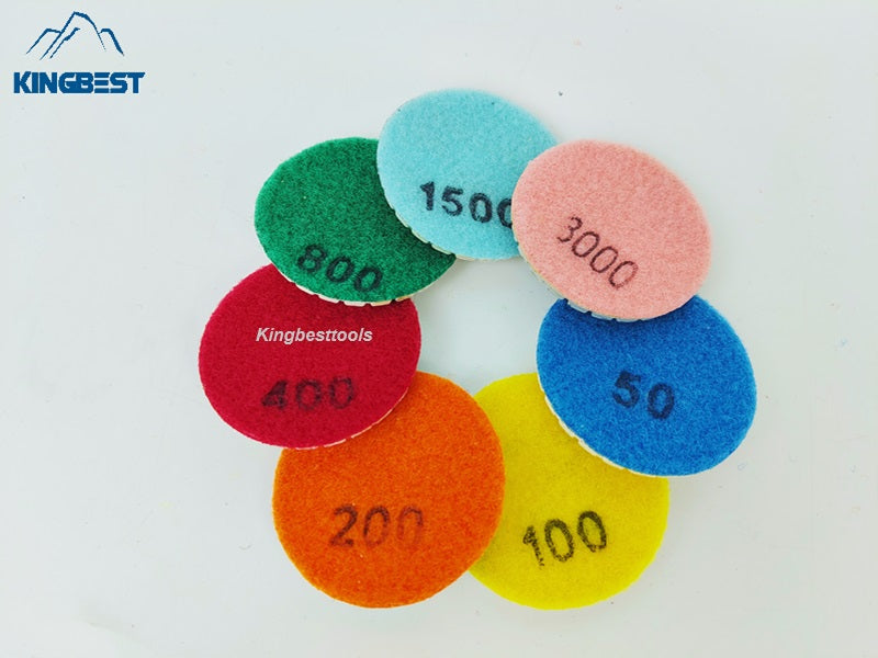 2 inch Wet Polishing Pads/Sandpapers ~~Backer for free