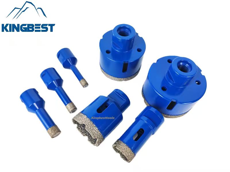 M14 Blue Diamond Drilling Bits For Grinder Drilling Hole Tools 6/8/10/12/16/20/25/30/35/40/45/50/55/60/68mm