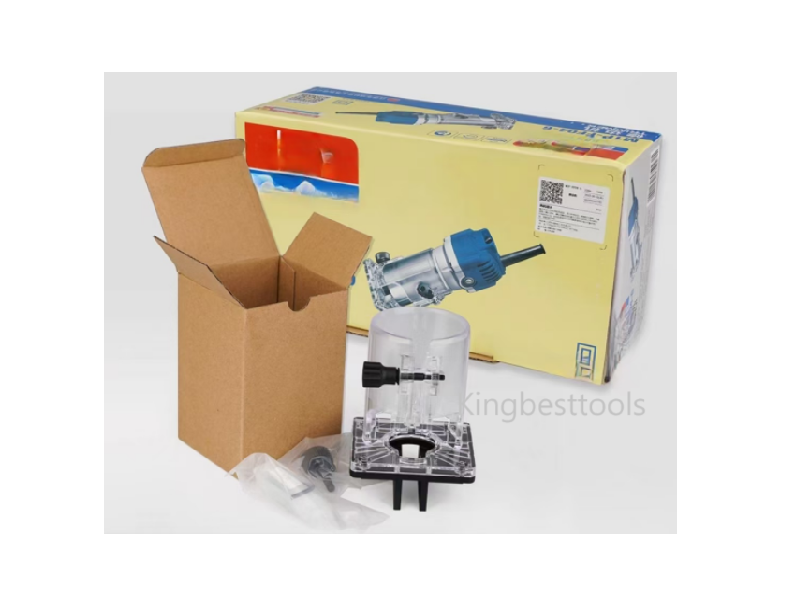 Woodworking Trimmer Two In One Connector Slotter Rack Half Through Buckle Trimming Machine Tool-free shipping