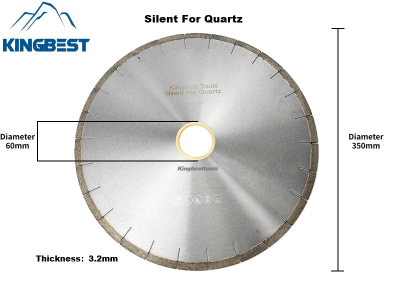 Standard and Silent Big Cutting Disk for Porcelain/Marble/Granite/Quartz
