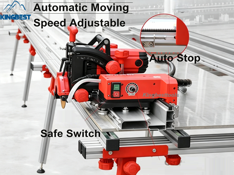 Automatic Cutting Machine for Porcelain + Large Platform - Free Shipping
