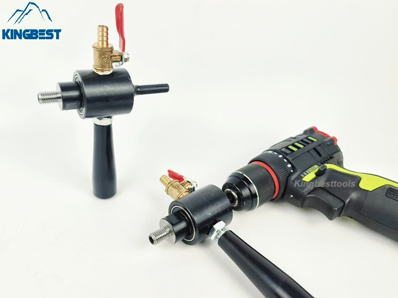 Hand Drill Adapter Water Injector Impact Drill Water Addition Connection Device-free shipping