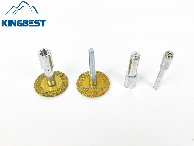 40mm/5mm Golden Mini Cutting Blade Diameter (30pcs + 4rods = 1 set) - Free Shipping