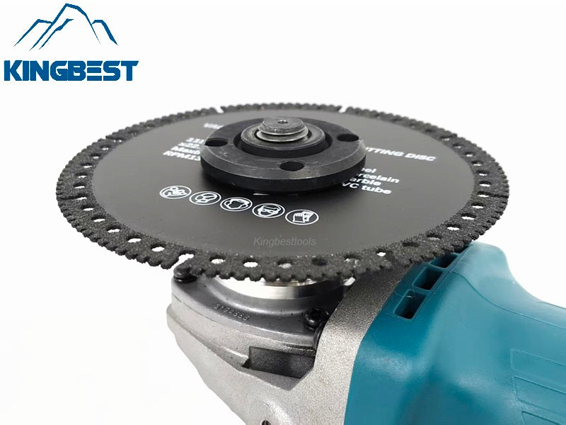 Multi-material Vacuum Brazed Diamond Cutting Disc for Steel Marble Porcelain