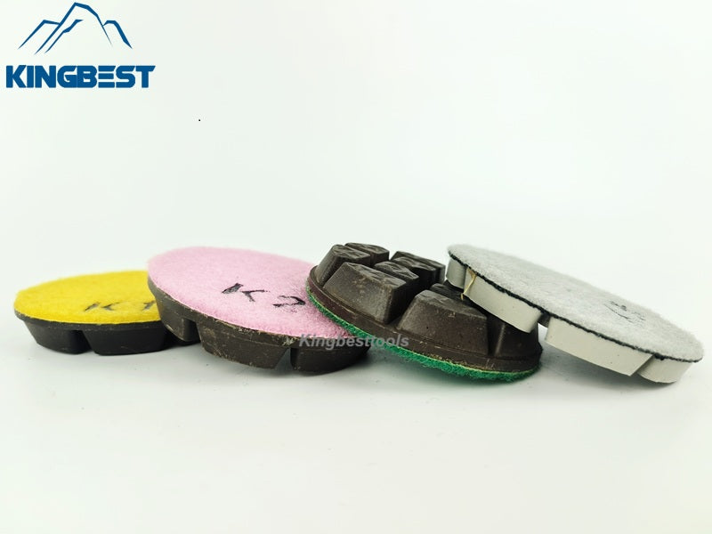 4 Steps Dry Grinding Discs For Concrete Floor 80mm