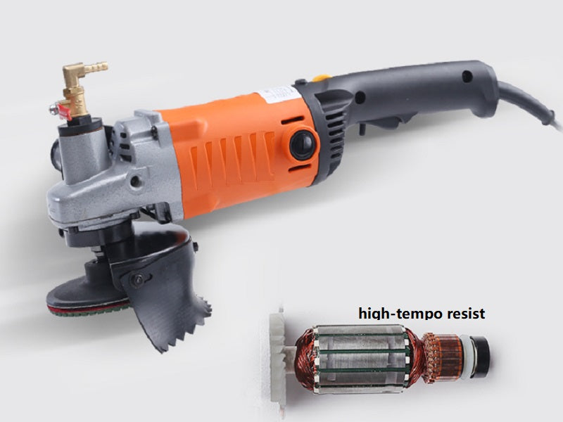 Variable Speed Electric Polisher With Water Wet Polisher