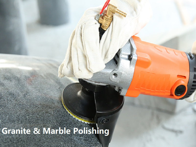 Variable Speed Electric Polisher With Water Wet Polisher