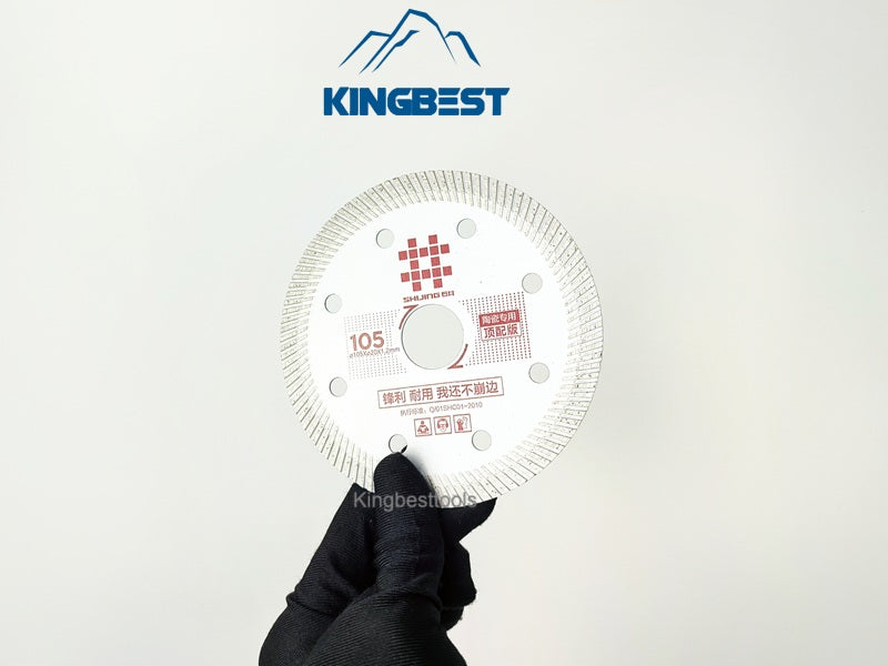 SHIJING White Saw Blades Cutting Disk for Ceramic 105mm