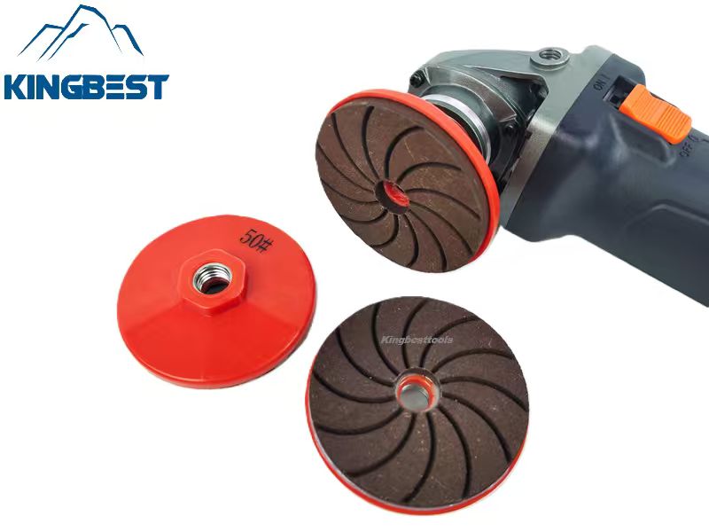 80mm 3 Inch Polishing Pad Resin Edge Grinding Wheel M10/M14