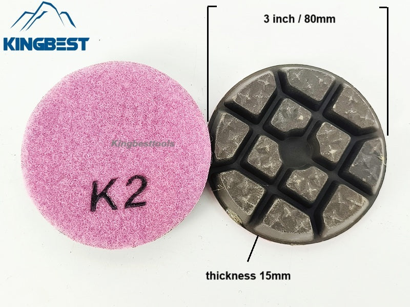4 Steps Dry Grinding Discs For Concrete Floor 80mm