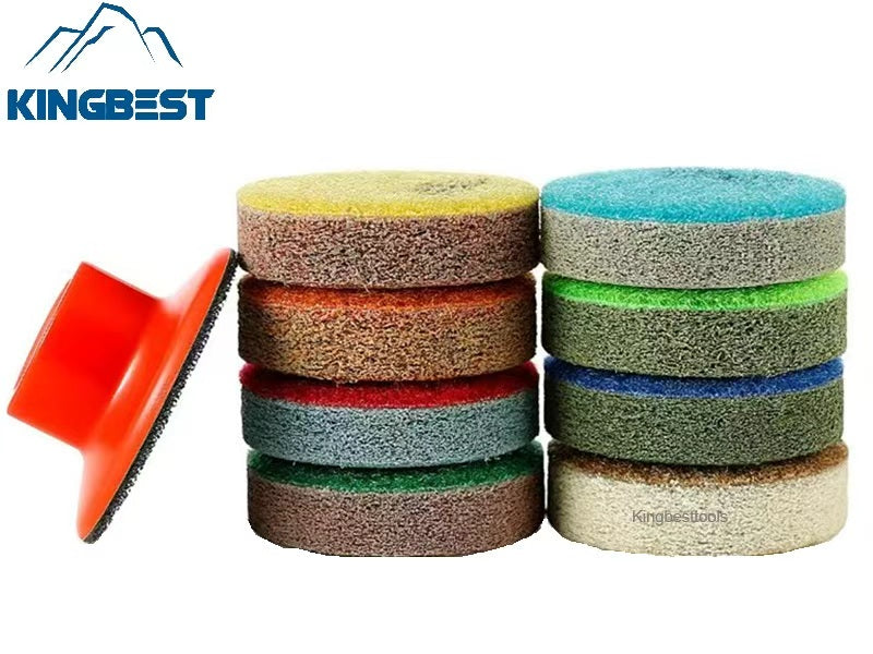 2 inches Sponge Mini Polishing Pads with Free Grinder Backer