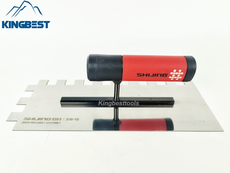 SHIJING-5100 Square-Toothed Trowel for Tiling Work