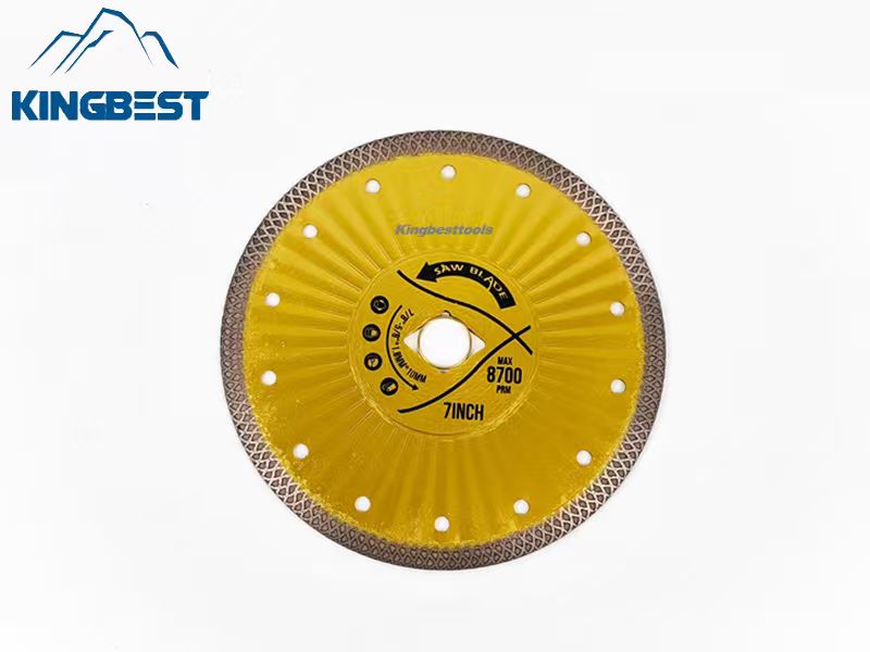22.23mm Golden Turbo Saw Blades For Cutting