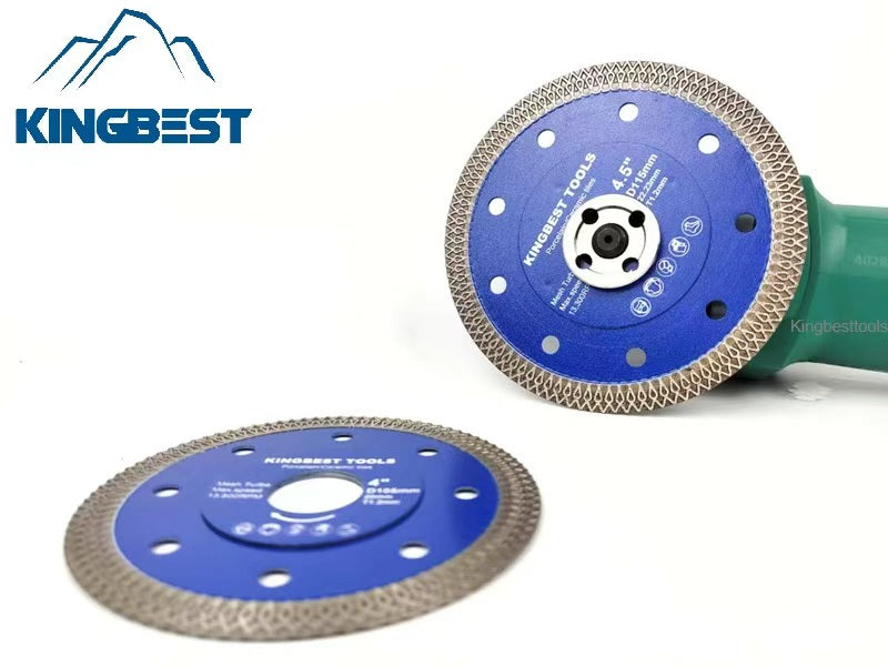 Blue Sharp Diamond Saw Blades With Central Hole 22.23mm