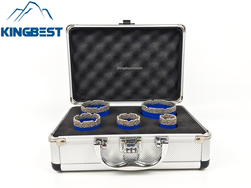 5 pcs Diamond Core Drill Bit Set~Free Shippingy A01