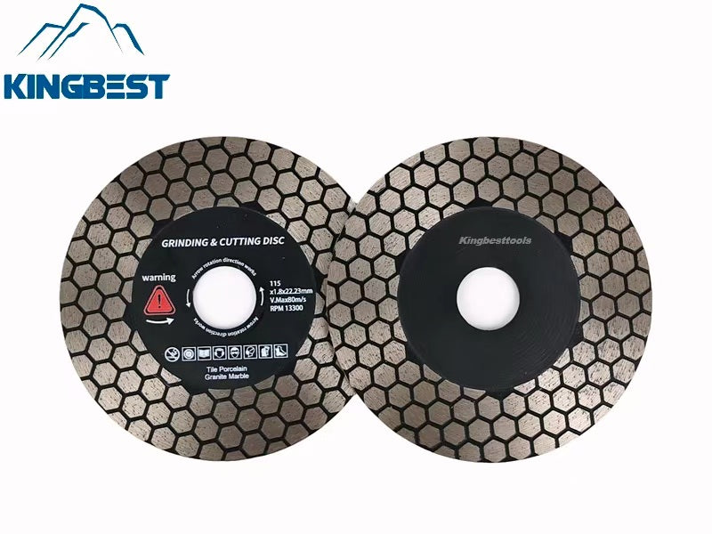 M14/22.23mm Football Corrugated Cutting Disc For Porcelain