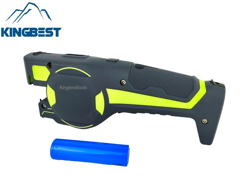 5M Rechargeable Dual-Line High Brightness Green Measure Laser Level Auto-Locking Tape Free Shipping