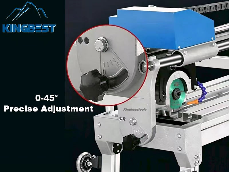 Double Bar Porcelain Bridge Cutter Dustfree Cutting Machine with Remote Control Free Shipping A01