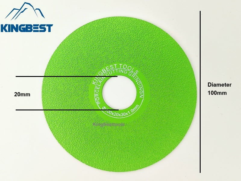 Green Disc For Porcelain 100mm (6pcs a pack) - Free Shipping