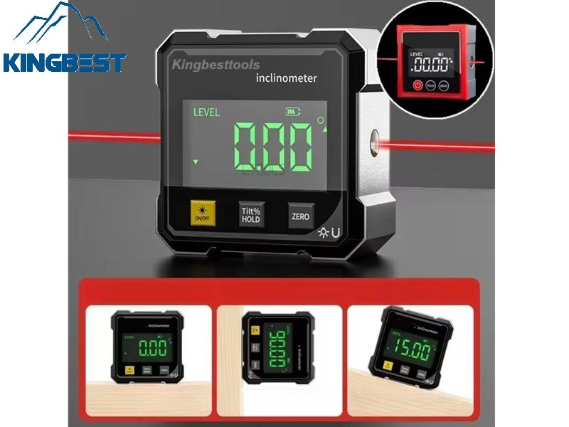 Promotion! Laser Digital Inclinometer Mini Digital Protractor Digital Angle Level-free shipping A01