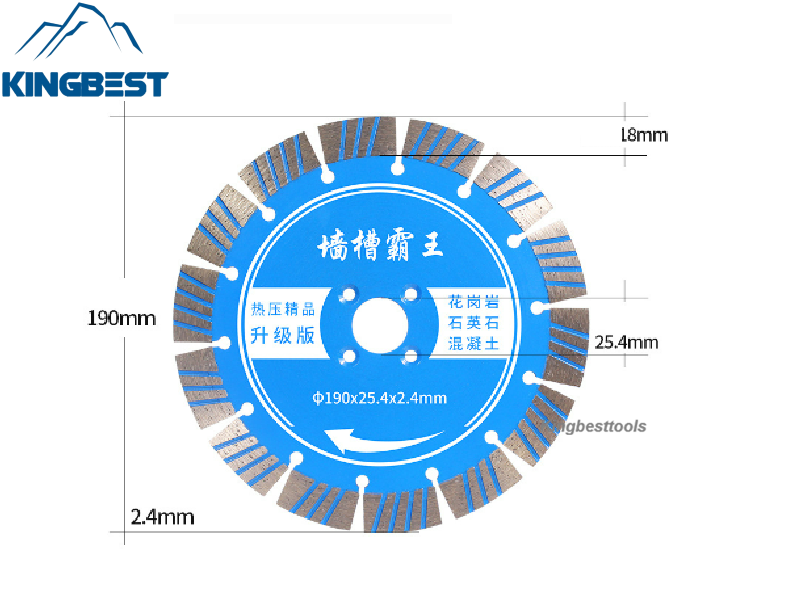 Wall Blades For Concrete,Granite and Quartz