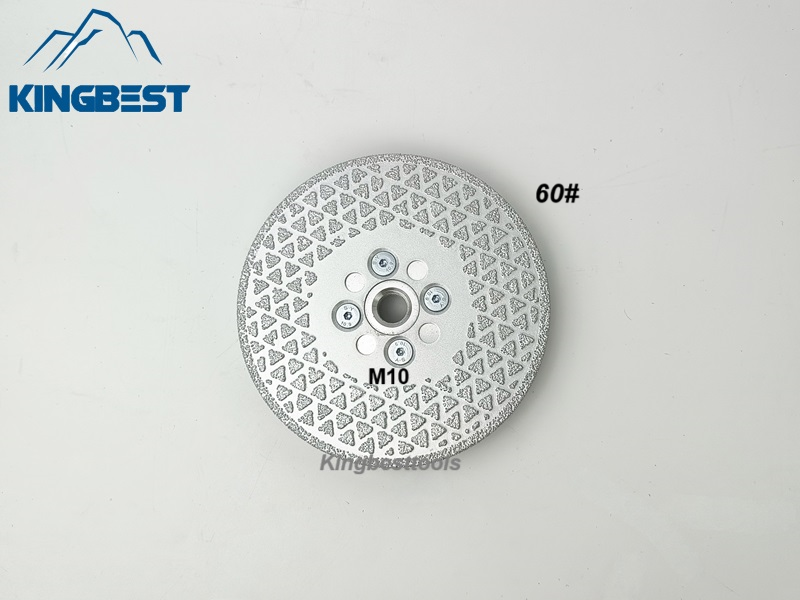 M10 Silver Star Brazed Saw Blade for Cutting and Grinding 100mm (3pcs a pack) - Free Shipping