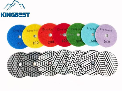 Upgraded Dry Polishing Pads/Sandpapers 100mm