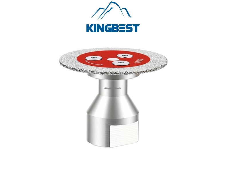 Mini Brazed Disk Diamond Carving Grinding Saw Blade with Flange 50mm