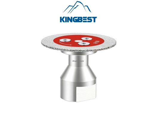 Mini Brazed Disk Diamond Carving Grinding Saw Blade with Flange 50mm