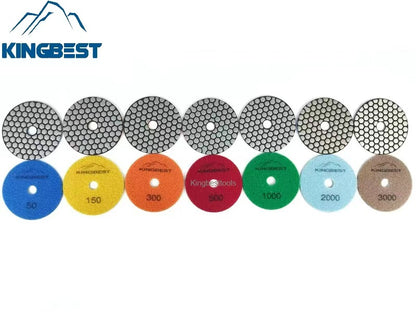 Dry Polishing Pads/Sandpapers 80/100mm
