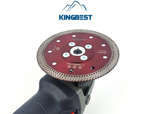 Red Diamond Cutting Marble Ceramic Turbo Saw Blade for Porcelain Tile Cutting Disc