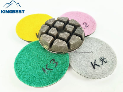 4 Steps Dry Grinding Discs For Concrete Floor 80mm
