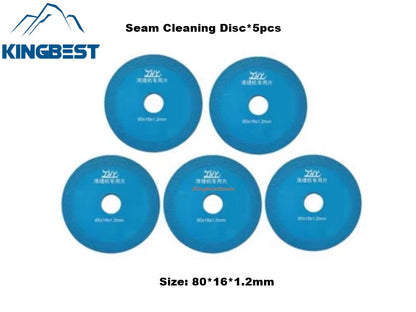 Seam Cleaning Angle Grinder with Positioning Guide Wheels Free Shipping