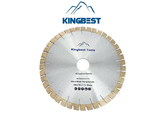 Wide Segment Silent Diamond Disc for Quartz Stone Slab Cutting