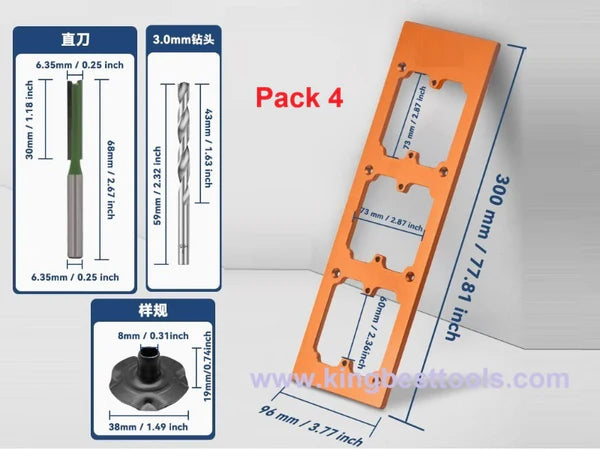 Thickened Aluminum Alloy Mold for Wire Box and Switch Socket Free Shipping